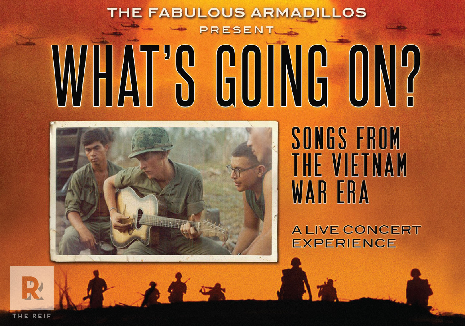 THE FABULOUS ARMADILLOS: What’s Going On: Songs From The Vietnam War Era